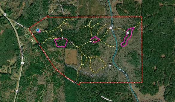 294 Acres of Recreational Land for Sale in Greenville, Georgia