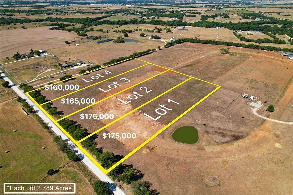 2.8 Acres of Residential Land for Sale in Gainesville, Texas