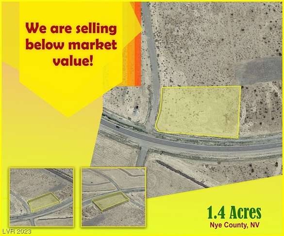 1.4 Acres of Mixed-Use Land for Sale in Pahrump, Nevada