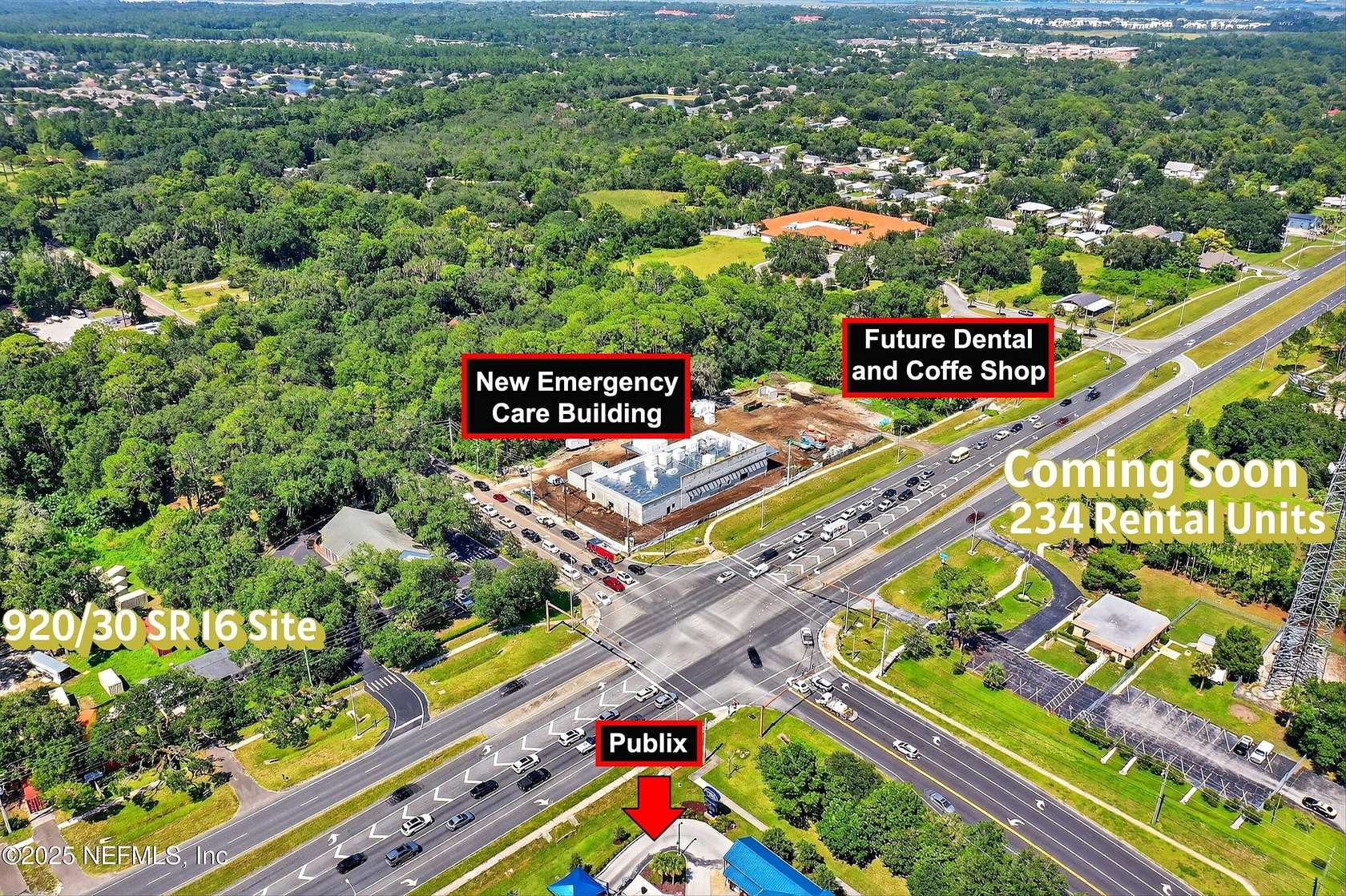 3 Acres of Commercial Land for Sale in St. Augustine, Florida