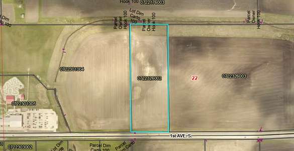 10 Acres of Commercial Land for Sale in Fort Dodge, Iowa