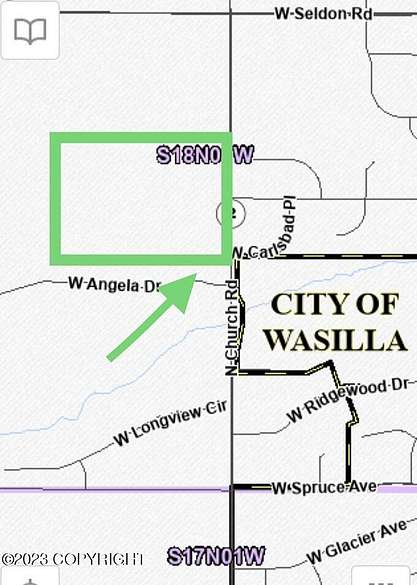 40 Acres of Improved Commercial Land for Sale in Wasilla, Alaska