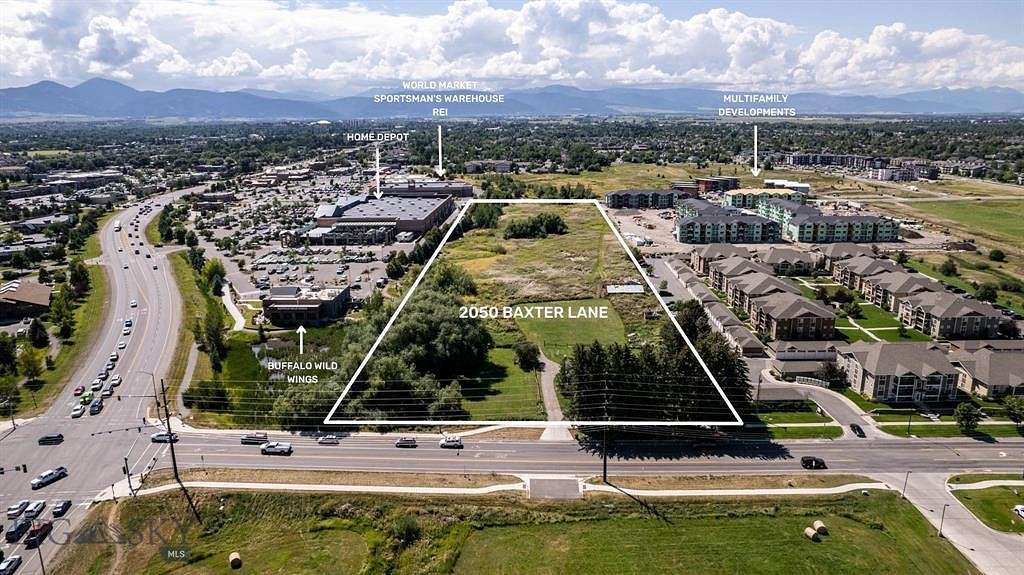 7.5 Acres of Improved Mixed-Use Land for Sale in Bozeman, Montana