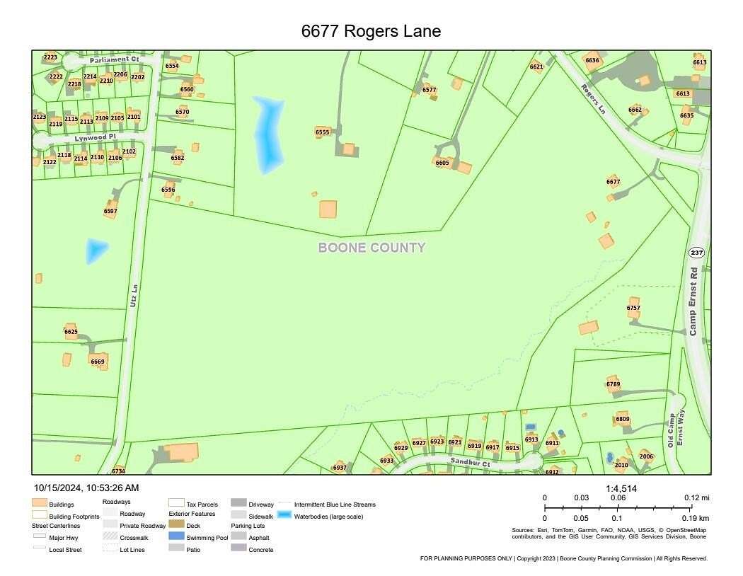 45.5 Acres of Land for Sale in Burlington, Kentucky