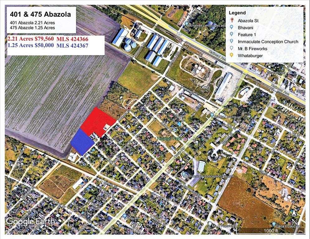 2.2 Acres of Land for Sale in Taft, Texas