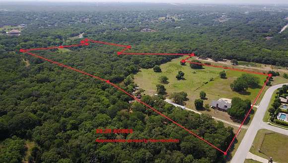 28.3 Acres of Agricultural Land with Home for Sale in Grapevine, Texas