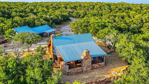 362 Acres of Recreational Land with Home for Sale in Mingus, Texas