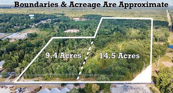 23.9 Acres of Commercial Land for Sale in Lufkin, Texas
