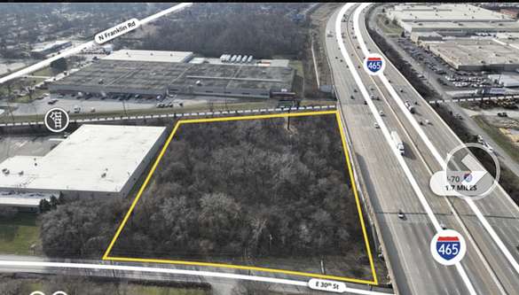 3.6 Acres of Commercial Land for Sale in Indianapolis, Indiana