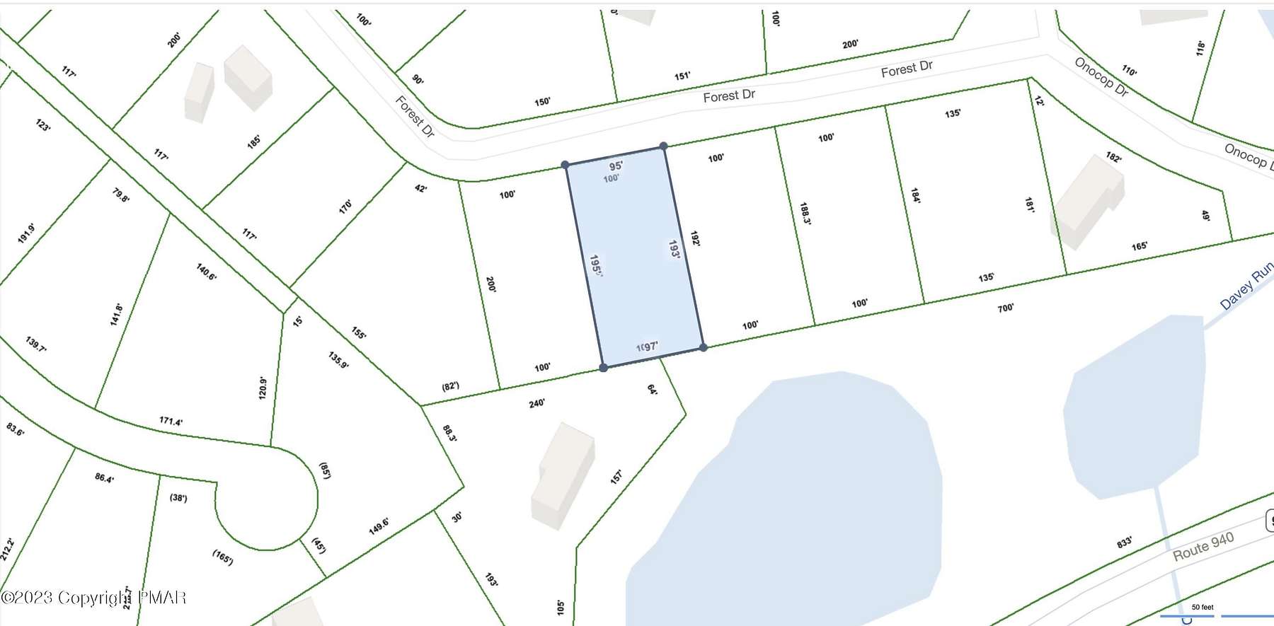 0.44 Acres of Residential Land for Sale in Pocono Lake, Pennsylvania