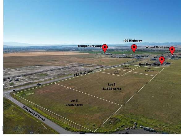 7.1 Acres of Mixed-Use Land for Sale in Three Forks, Montana