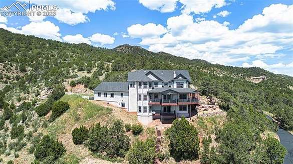 39.1 Acres of Recreational Land with Home for Sale in Colorado Springs, Colorado