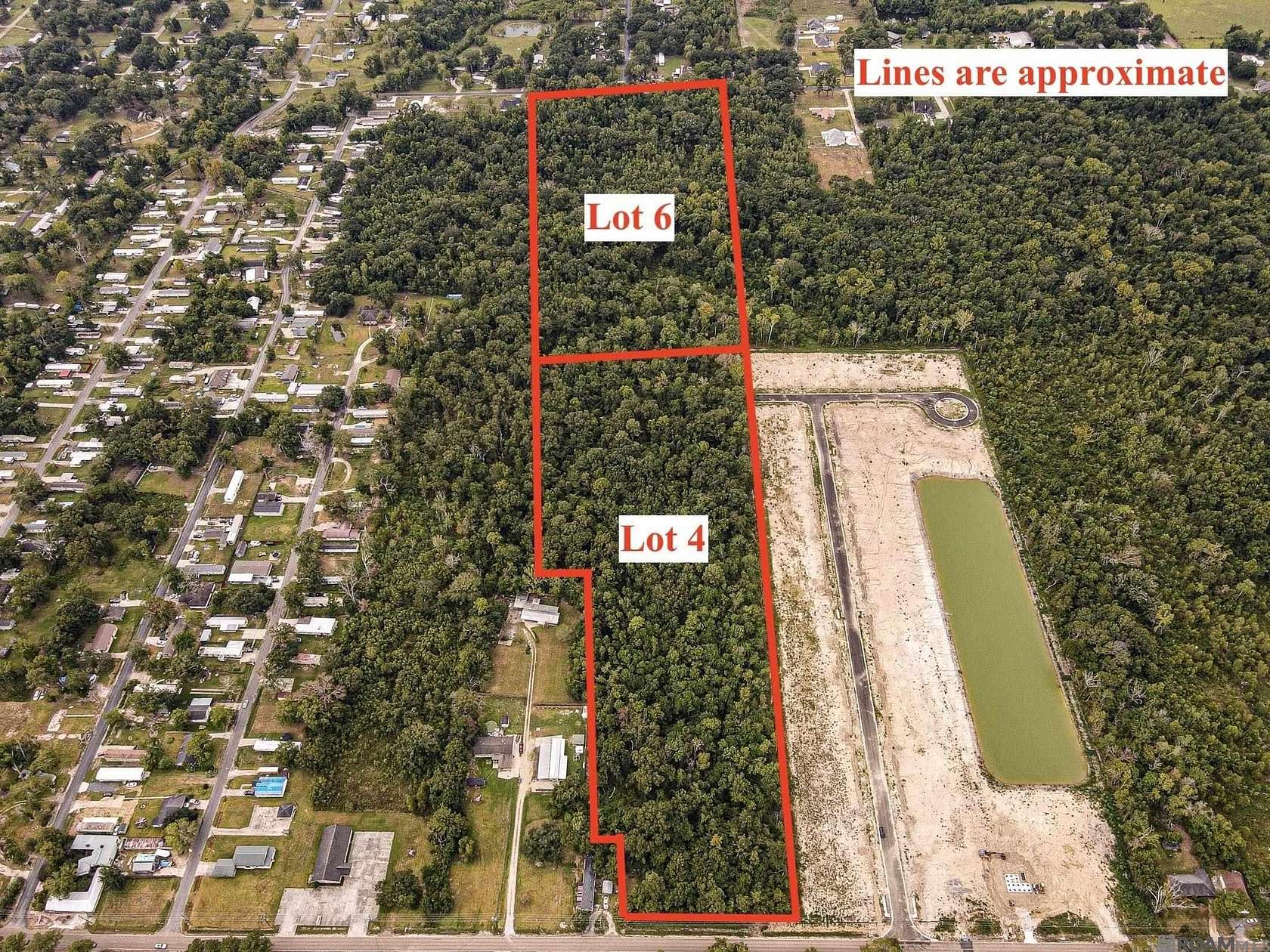 13.11 Acres of Land for Sale in Prairieville, Louisiana