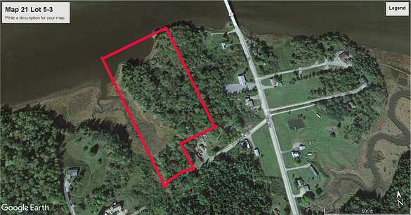 6.9 Acres of Residential Land for Sale in Machiasport, Maine