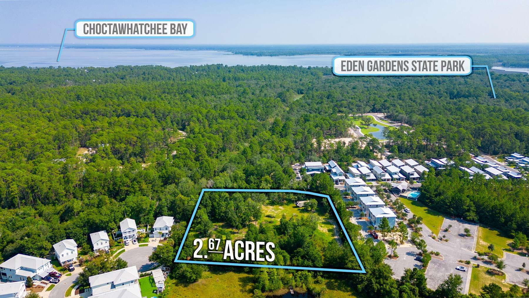 2.7 Acres of Residential Land for Sale in Santa Rosa Beach, Florida