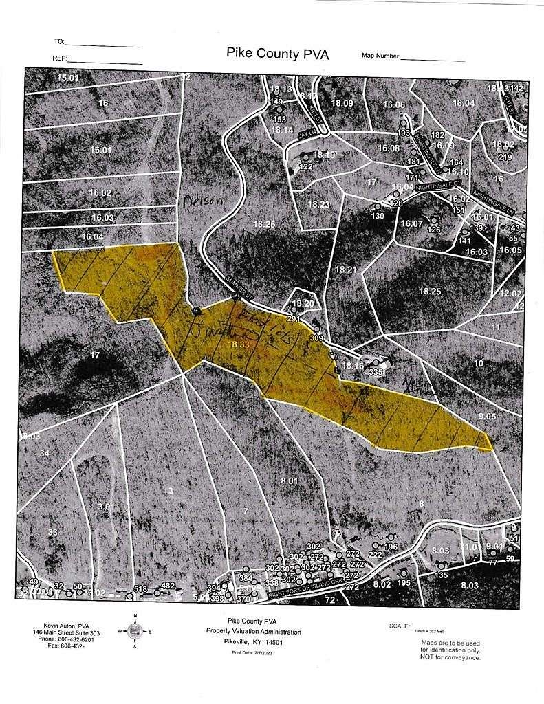22 Acres of Land for Sale in Pikeville, Kentucky