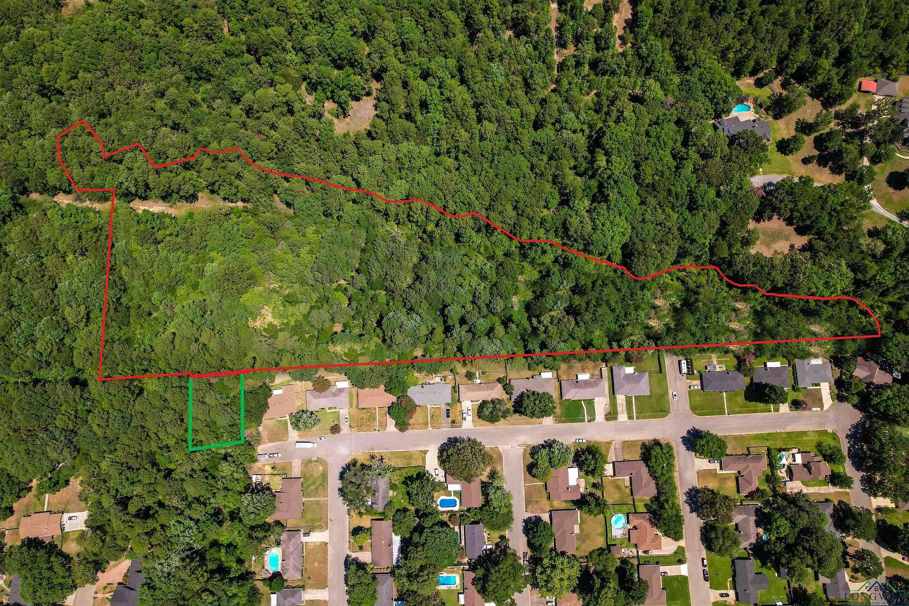 7.2 Acres of Residential Land for Sale in Longview, Texas