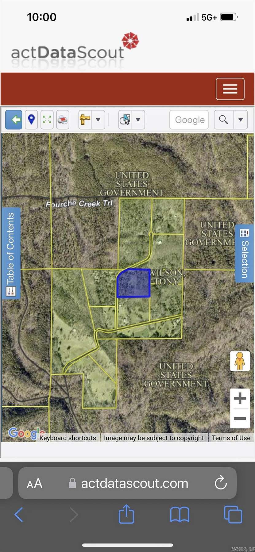 7.9 Acres of Residential Land for Sale in Jessieville, Arkansas