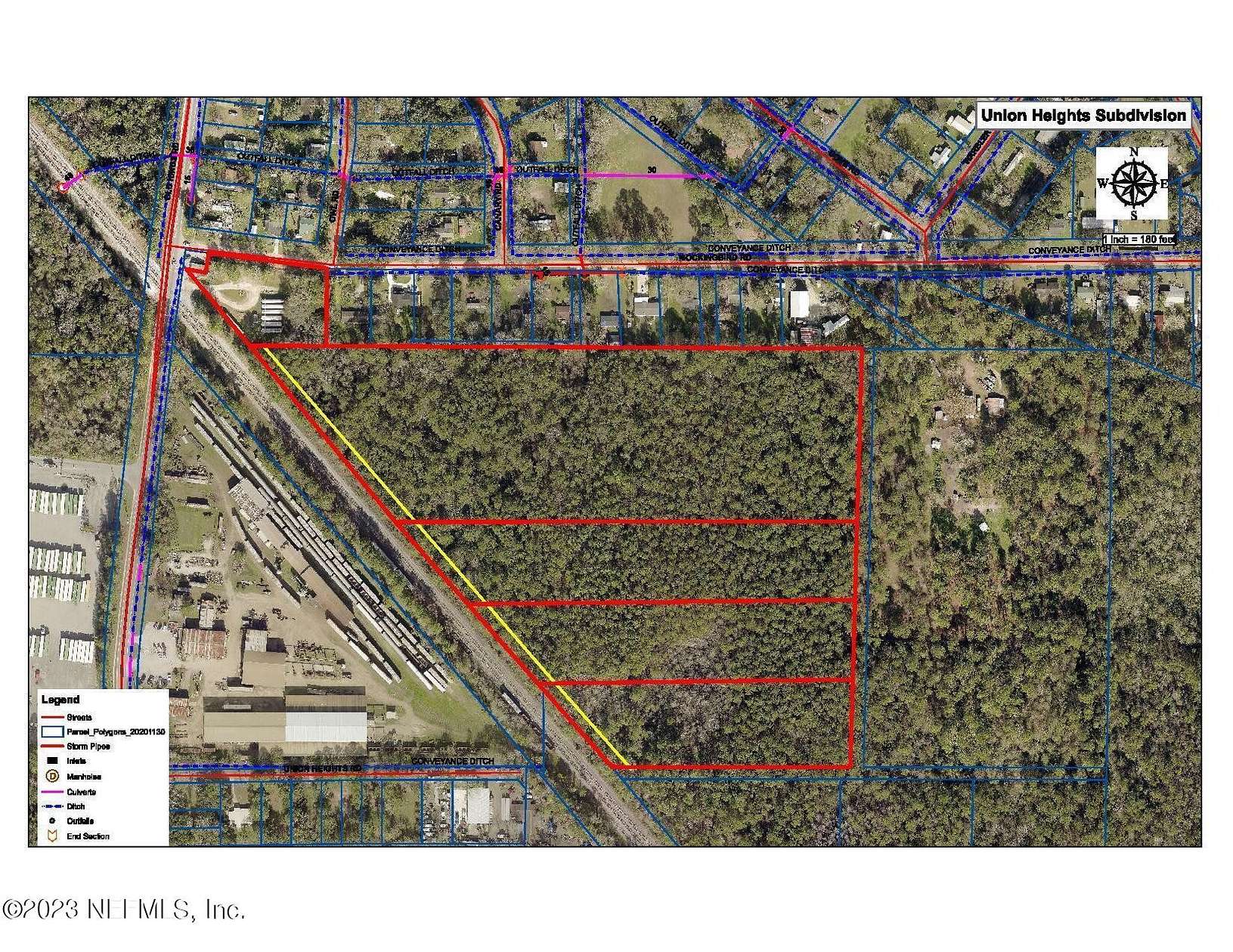 24.7 Acres of Improved Commercial Land for Sale in Jacksonville, Florida
