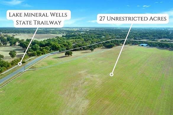 27 Acres of Agricultural Land for Sale in Weatherford, Texas
