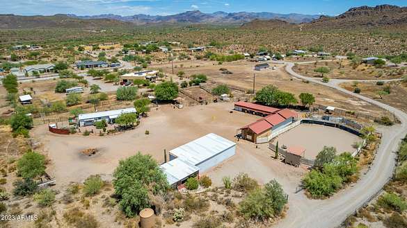 2.6 Acres of Residential Land with Home for Sale in Queen Valley, Arizona