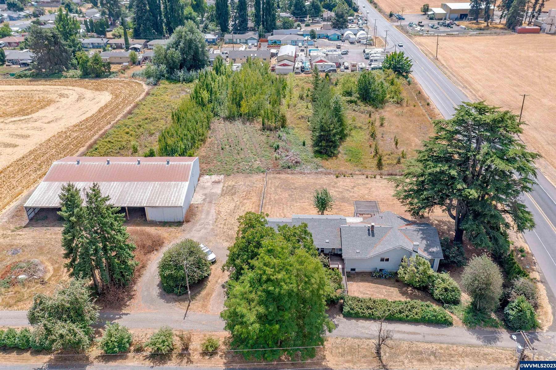 47.2 Acres of Land with Home for Sale in Salem, Oregon