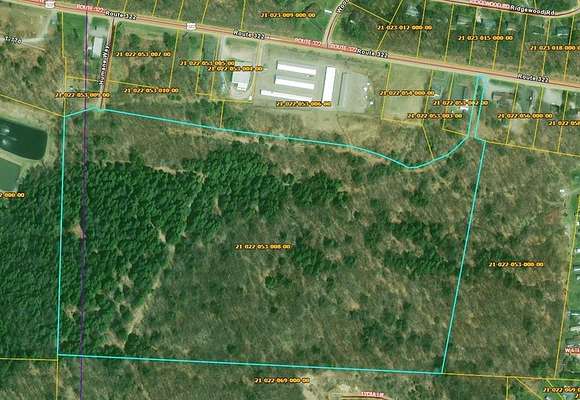 54.3 Acres of Recreational Land for Sale in Shippenville, Pennsylvania