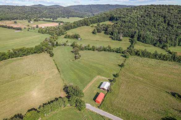 45.2 Acres of Improved Agricultural Land for Sale in Cookeville, Tennessee