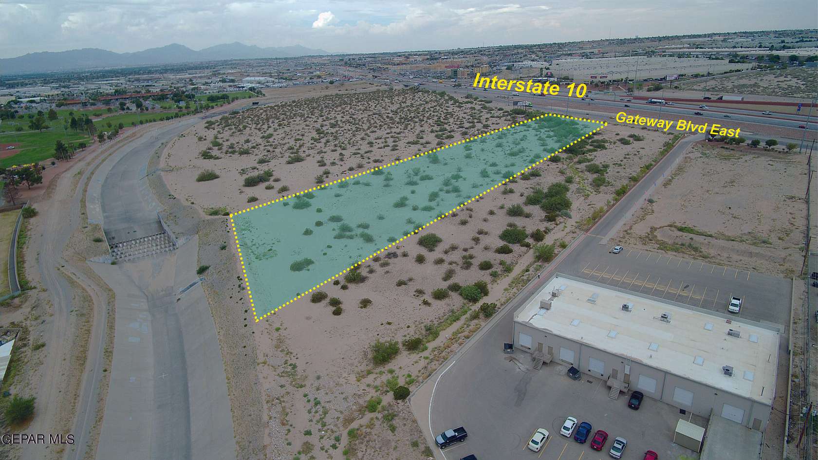 4.1 Acres of Commercial Land for Sale in El Paso, Texas