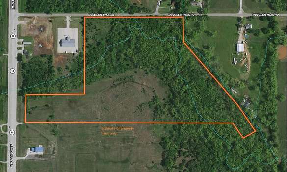 35 Acres of Land for Sale in Shawnee, Oklahoma