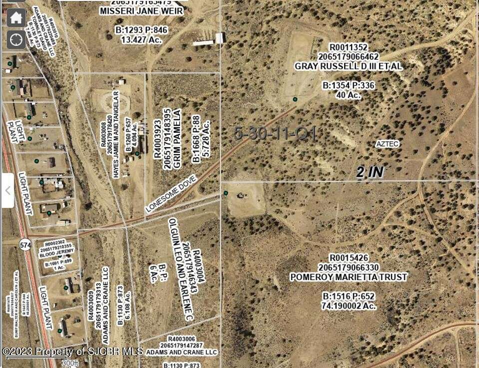 5.7 Acres of Residential Land for Sale in Aztec, New Mexico