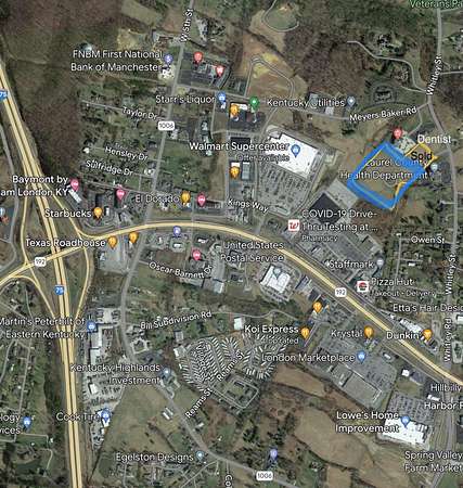 1.5 Acres of Commercial Land for Sale in London, Kentucky