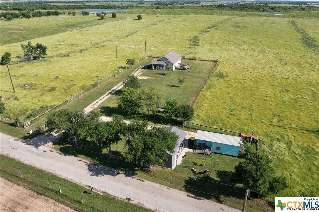 48.5 Acres of Agricultural Land with Home for Sale in Thorndale, Texas