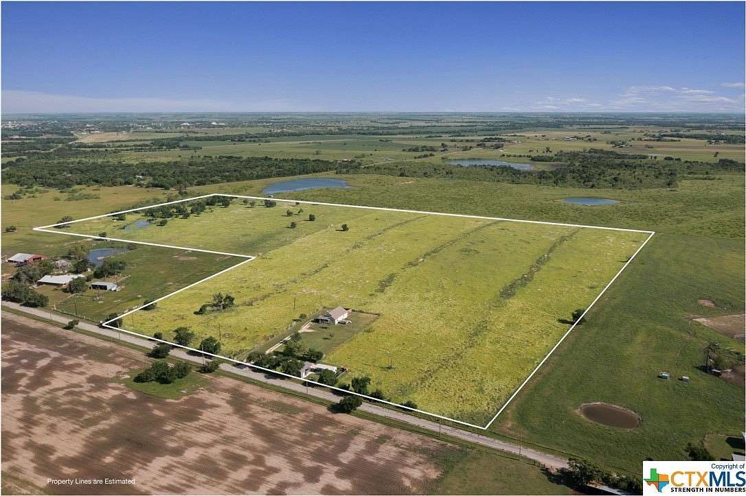 48.5 Acres of Agricultural Land with Home for Sale in Thorndale, Texas