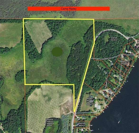 36.2 Acres of Land for Sale in Cushing Township, Minnesota