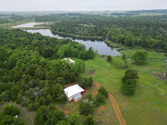 160 Acres of Improved Recreational Land & Farm for Sale in Hinton, Oklahoma