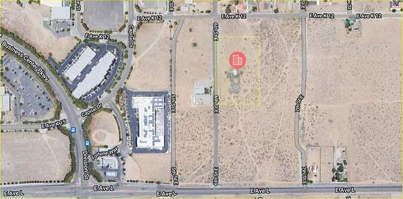 4 Acres of Commercial Land for Sale in Lancaster, California