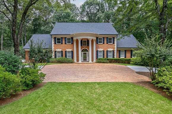 2.6 Acres of Residential Land with Home for Sale in Sandy Springs, Georgia