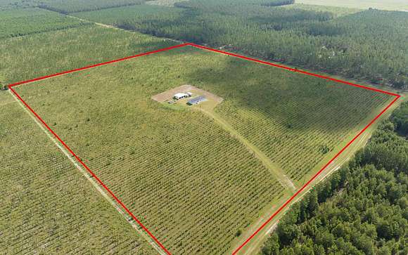 40 Acres of Agricultural Land with Home for Sale in Lee, Florida