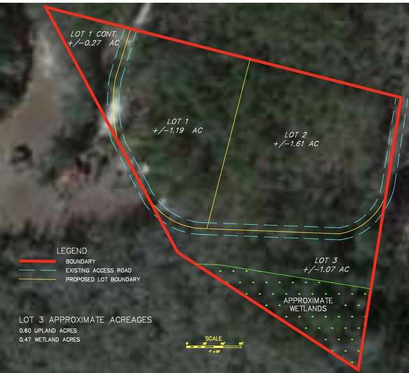 2 Acres of Residential Land with Home for Sale in Yemassee, South