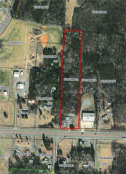 4.5 Acres of Mixed-Use Land for Sale in Asheboro, North Carolina