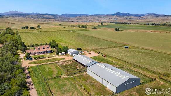 34.7 Acres of Agricultural Land with Home for Sale in Longmont, Colorado