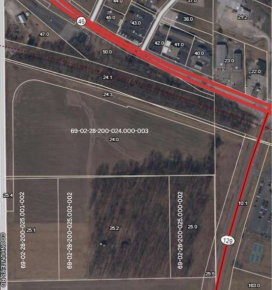 32.7 Acres of Land for Sale in Batesville, Indiana