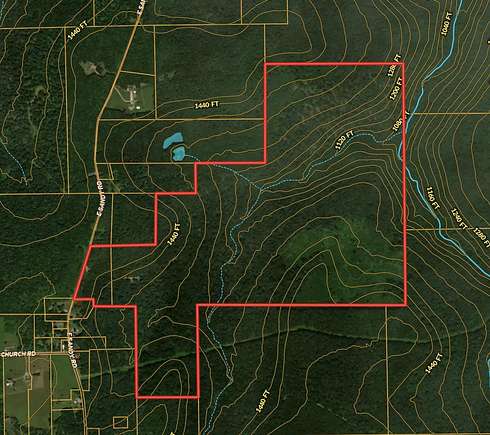 264 Acres of Recreational Land for Sale in Kennerdell, Pennsylvania