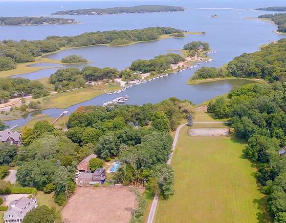 6 Acres of Residential Land with Home for Sale in Shelter Island, New York