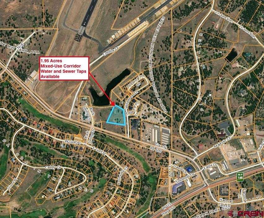 2 Acres of Mixed-Use Land for Sale in Pagosa Springs, Colorado
