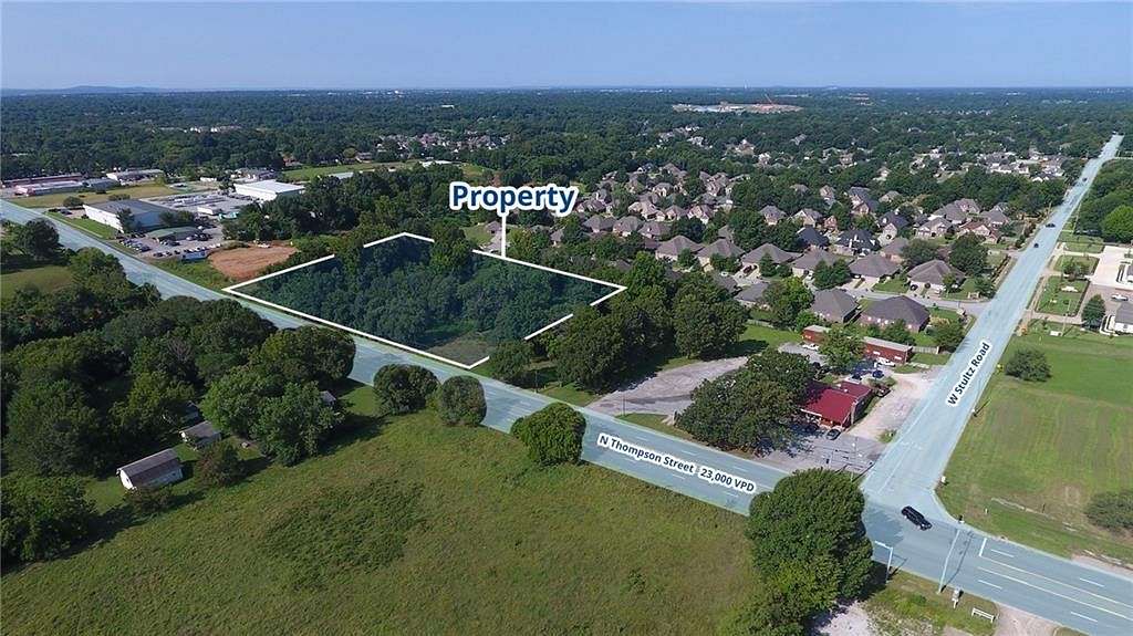 3.3 Acres of Commercial Land for Sale in Springdale, Arkansas