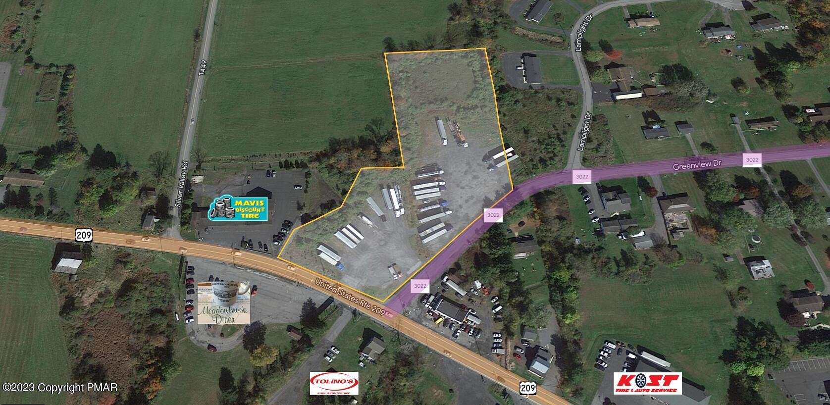 1.2 Acres of Mixed-Use Land for Sale in Brodheadsville, Pennsylvania