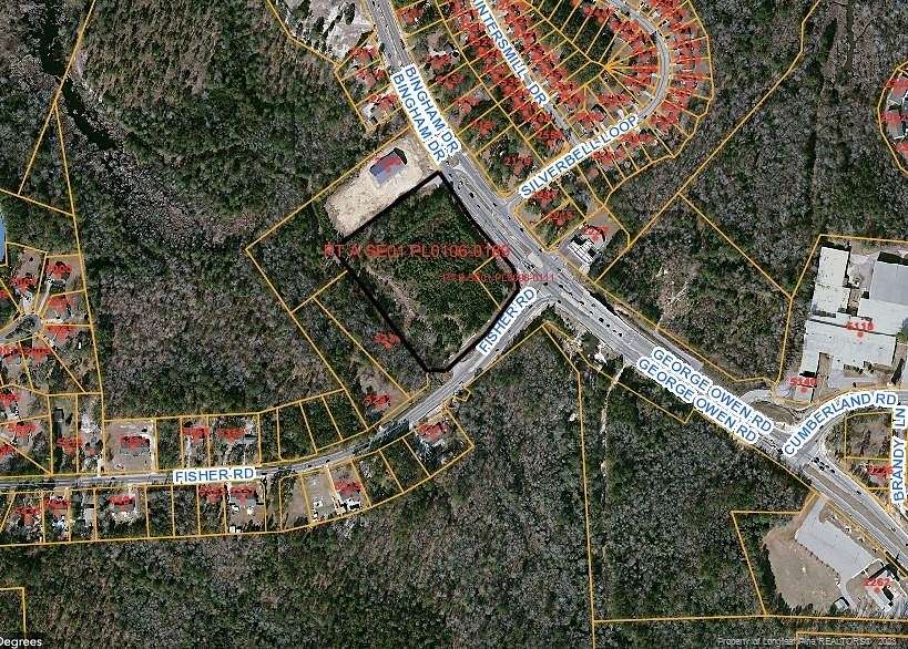6.8 Acres of Commercial Land for Sale in Fayetteville, North Carolina