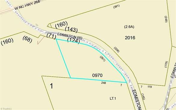 0.93 Acres of Residential Land for Sale in Boomer, North Carolina